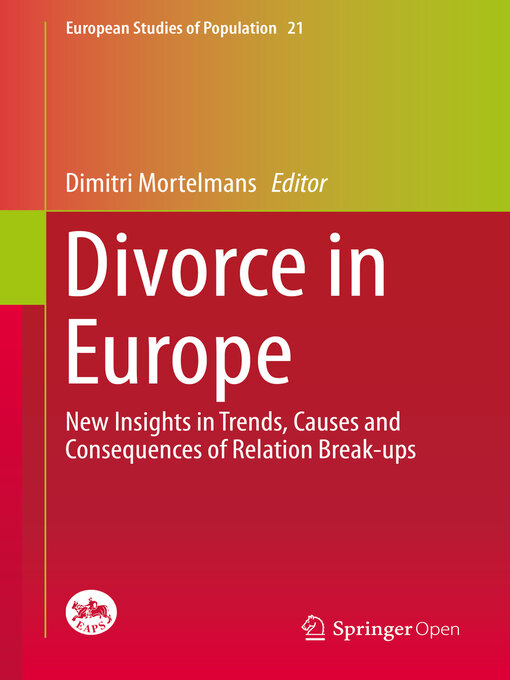 Title details for Divorce in Europe by Dimitri Mortelmans - Available